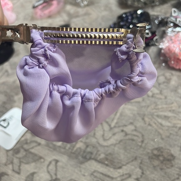 New- Rhinestone hair clip with Bun cover. Ballerina dance bun cover, Ballet - Picture 8 of 9